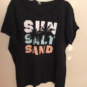 🎒 Sun salt sand tee